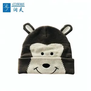 Baby Slouch cartoon characters monkey beanie hat