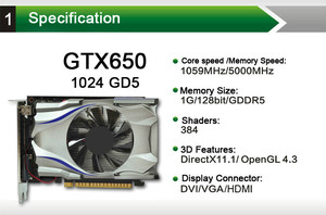 GTX650 GPU video <span class=keywords><strong>card</strong></span> GTX650 1 그램 128Bit gtx 그래픽 <span class=keywords><strong>vga</strong></span> game <span class=keywords><strong>card</strong></span> 1059/5000 백만헤르쯔 유리에 비해 HD6570 OEM - Product Image 4