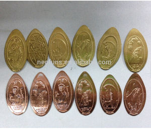 स्मारिका का सिक्का आर्केड खेल मशीन पैसे धातु पैसा बनाने पुरस्कार मशीन बिक्री के लिए - Product Image 5