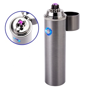 FR-P01 Double Électrique Impulsions Plasma USB Arc e Léger Coupe-Vent Sans Flamme Rechargeable Portable Meilleur Pour Cigare Feu D'artifice - Product Image 2