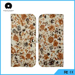 Популярный дизайн pu кожаный бумажник чехол для iphone 6 красоты продукт для iphone