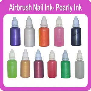 Geçici Airbrush Inci Tırnak Mürekkep 11 Farklı renkler Mevcut