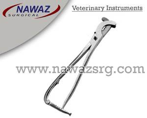 Pince de castration vétérinaire en acier inoxydable de 36 cm, certifiée CE, conception personnalisée, meilleur prix de gros - Product Image 2