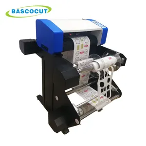 Bascocut A3 plus size label die cutting machine/roll to roll label cutter