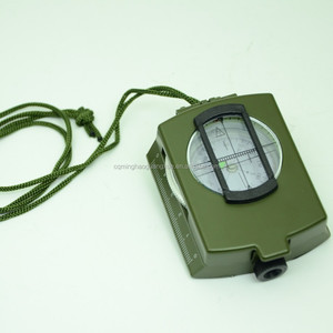 Brújula Prismática de Precisión con Clinómetro y Cordón para Topografía Geológica y Exploración Forestal - Product Image 5