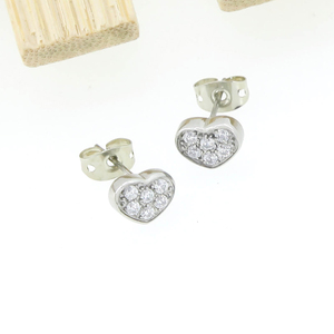 2025 nuovo arrivo moda cuore argento 24k placcato oro nuovo modello di zircone <span class=keywords><strong>con</strong></span> magnete Gauss 2000 38 gioielli regalo - Product Image 4