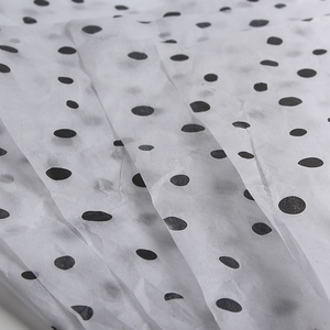 17 G Trọng Lượng Tùy Chỉnh Một Màu In <span class=keywords><strong>Polka</strong></span> Dot Logo Gói Giấy <span class=keywords><strong>Tissue</strong></span> Để Đóng Gói - Product Image 3