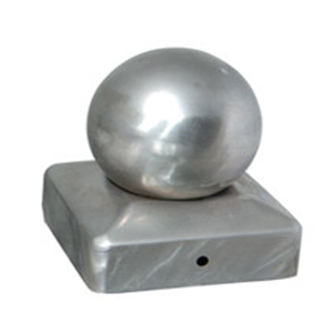 Made In China 71X71Mm 91X91MM 101X101MM สแควร์รูปร่างชุบสังกะสีรั้วโพสต์ฝาครอบ - Product Image 2