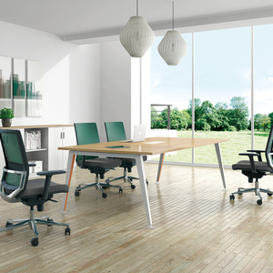 Mesa de reuniones moderna de buena calidad, muebles de oficina, muebles comerciales, novedad, gran oferta - Product Image 4