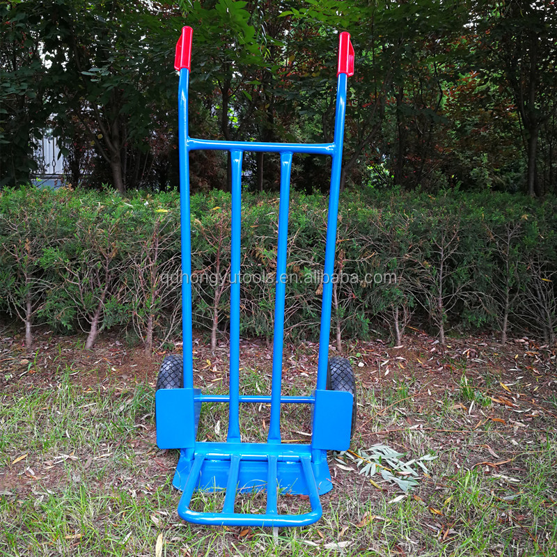 Two Wheels Construction Foldable Hand Trolley