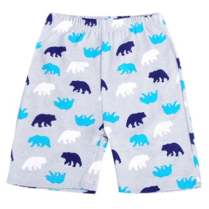 Coloré Bébé <span class=keywords><strong>Pantalon</strong></span> Court 100% Coton Belle Éléphant Motif Sarouel Bébé Garçons - Product Image 3