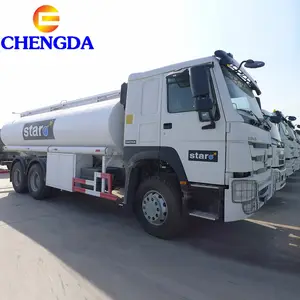 China Sinotruck Howo 20000Liter 6X4 Gebruikt Brandstof Tanker Truck