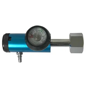 Germany type blue color oxygen pressure regulator for low flow 0-4 LPM