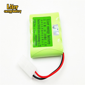 EL enchufe 4,8 V 2800 mAh de juguete de Control remoto de iluminación eléctrica iluminación de <span class=keywords><strong>las</strong></span> instalaciones de seguridad 4 * AA Ni-MH batería RC juguetes del grupo de la batería - Product Image 5