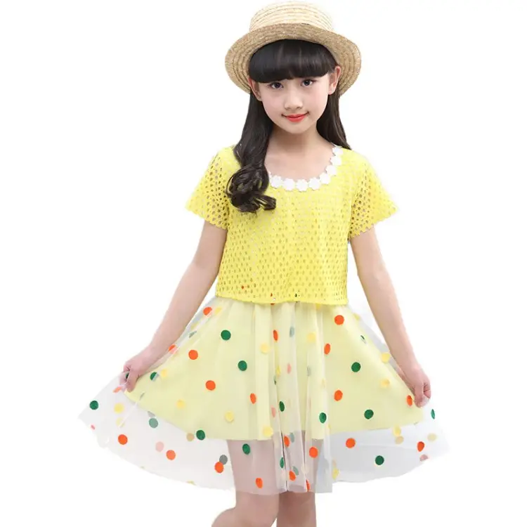 Hao Baby In The Summer Korean Style Of 2022 Girl Type Of Gauze Dress Princess Dress
