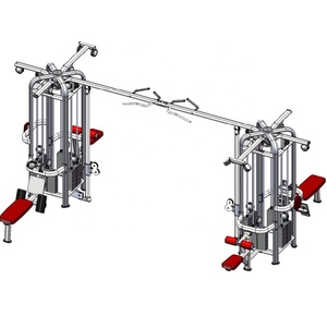 Équipement de gymnastique multijungle 8 emplacements, meilleure vente d'usine, équipement d'entraînement physique