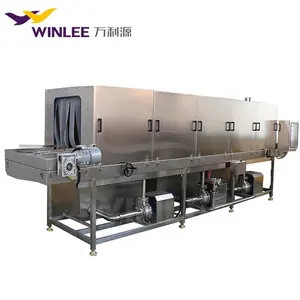 Crate Washer High Pressure Water Basket Washing Machine Crate Washer For Vegetable And Fruit Industry