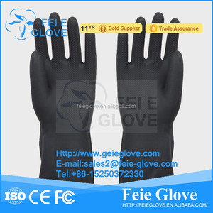 Custom Logo printed gloves for <span class=keywords><strong>delivery</strong></span> and cleaners - Product Image 6