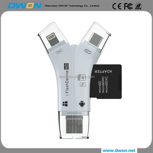 Exteral портативный мини-<span class=keywords><strong>Micro</strong></span> USB 2.0 OTG адаптер <span class=keywords><strong>SD</strong></span> <span class=keywords><strong>Card</strong></span> <span class=keywords><strong>Reader</strong></span> для Android телефонов - Product Image 5