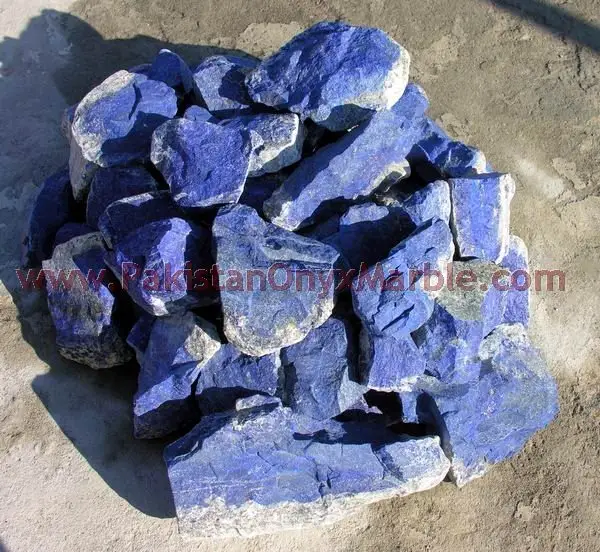 Kualitas Terbaik Afghan Kasar Lapis Lazuli