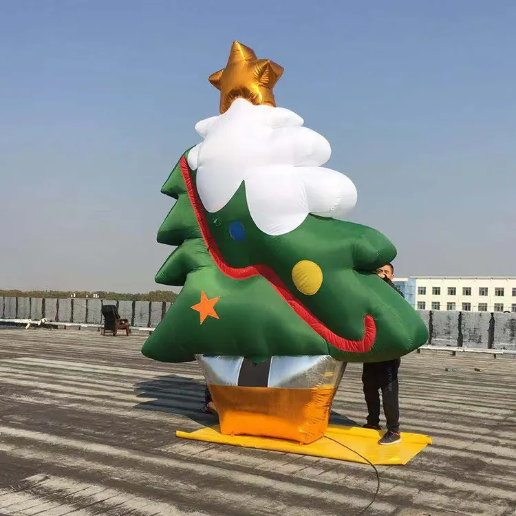 Riesen Outdoor Aufblasbare Weihnachten Baum Für Dekoration