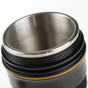 De noël Cadeau Promotionnel 2016 Creative Camera Lens 24-70mm En Acier Inoxydable Isolé Voyage Tasse 16 oz - Product Image 2