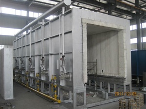 Machine de traitement thermique de foyer de Bogie cuit au <span class=keywords><strong>gpl</strong></span> équipement de four de traitement thermique de Type chariot de fond de <span class=keywords><strong>voiture</strong></span> - Product Image 4