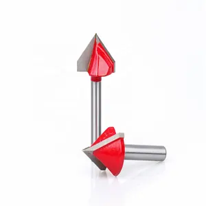 Douruy Tungsten thép chế biến gỗ phay Cutter 3D gỗ MDF Router bit