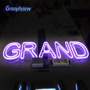 Popolare luci Al Neon A <span class=keywords><strong>LED</strong></span> segni con acrilico trasparente Supporto di <span class=keywords><strong>Base</strong></span> per il Partito o negozio