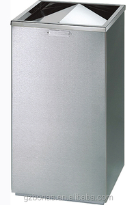 <span class=keywords><strong>Le</strong></span> meilleur ouverte haut quare acier inoxydable pédale poubelle avec swing couvercle - Product Image 2
