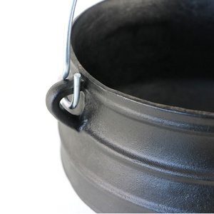 Önceden deneyimli güveç tenceresi 3 bacaklı Pot güney afrika Potjie Pot dökme demir su ısıtıcısı 3 #7.8Litre - Product Image 3