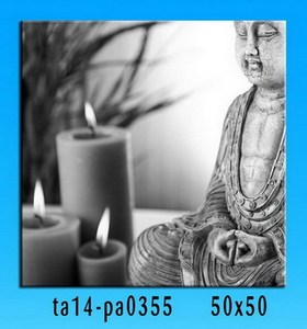 <span class=keywords><strong>Sin</strong></span> <span class=keywords><strong>marco</strong></span> pared de lona de arte de buda pintura - Product Image 2
