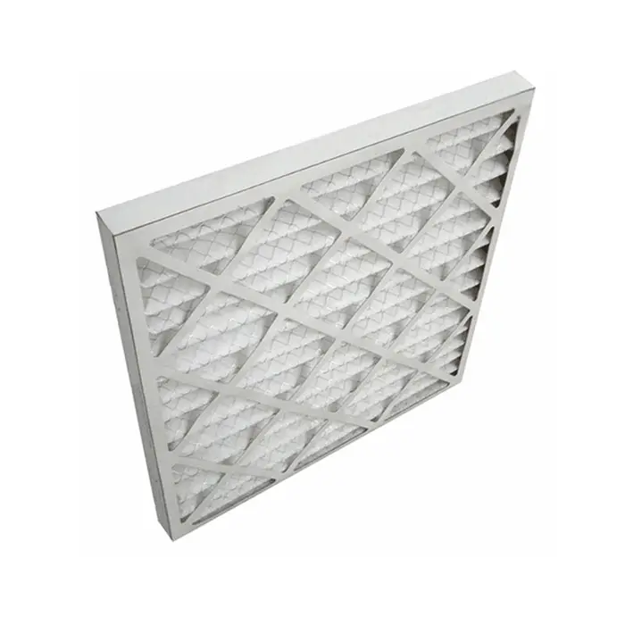 Industrial HVAC G3 G4 Cardboard filter media Primary Panel Air Filter