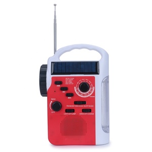 Di emergenza <span class=keywords><strong>FM</strong></span> AM SW NOAA Alert Solare Radio con Lettore MP3 HA CONDOTTO LA Torcia Elettrica Della Lampada di Lettura - Product Image 3