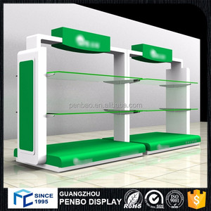 Personalizados de alta calidad LED iluminado pared de madera escaparate de <span class=keywords><strong>tienda</strong></span> de electrodomésticos - Product Image 5
