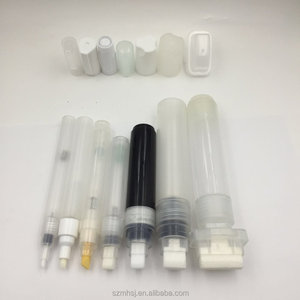 Lot de marqueurs d'art rechargeables à pointe <span class=keywords><strong>feutre</strong></span> de 6,5 mm, vides, pour recharger l'encre, stylo vide à extrémité ouverte - Product Image 5
