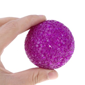 Parçacık Plastik Topları Kedi Oyuncak Renkli Oyun Oyuncak Çan Kedi Teaser Parçacıklar Pet Şeffaf Plastik Top Rastgele Renk - Product Image 4