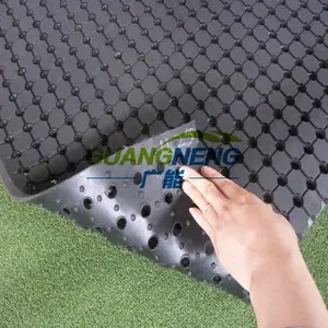 Tipo agujero hidrófobo alfombra de goma para cocina taller