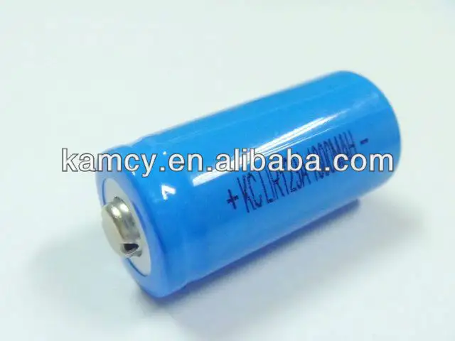 Batería recargable LIR123A Li-ion 3V 1000mAh