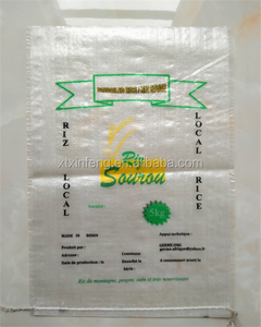 Tailandia tejida de polipropileno blanco vacía de plástico laminado arroz bolsa de embalaje 20 kg 50 kg - Product Image 5