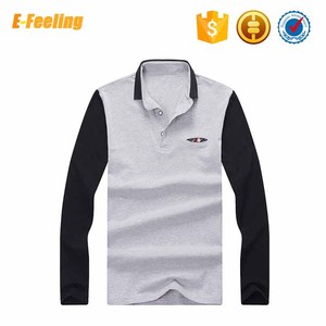 Al por mayor para <span class=keywords><strong>hombre</strong></span> casual solapa dri fit polo de <span class=keywords><strong>manga</strong></span> <span class=keywords><strong>larga</strong></span> t shirt tops wholesale - Product Image 1