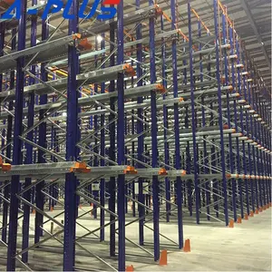 พาเลท Racking บ้าน Racking ระบบปรับคลังสินค้าเหล็กชั้นเก็บ