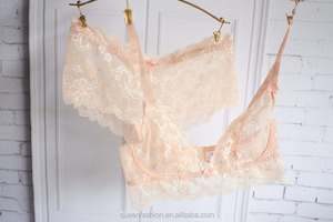 Sutiã transparente para mulheres, elegante sutiã sexy com marca de nome - Product Image 4