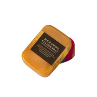 Champú en Barra Harmony Natural y Orgánico de Marca Privada, Jabón Artesanal para Baño con Aceite Esencial y Oro 24K para Blanquear la Piel del Rostro