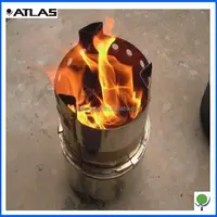 Custom uso esterno fornelli da campeggio, in acciaio personalizzata fabbricato da trekking brucia stufe