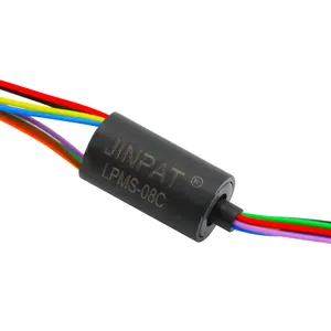 The Slip Ring 8 Wires Micro Electrical Slip Ring With 300 Rpm Working Speed For High-Speed Dome Camera