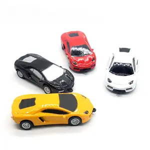 스포츠 차 USB Flash Drive Mini Cooper 만화 펜 Drive 32 GB 16 기가바이트 Memory Pendrive Stick 펜 Metal USB flash Drive 8 기가바이트