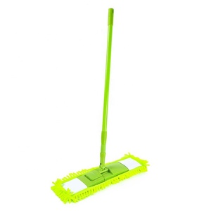 Serpillère plate extensible en chenille pliable pour le nettoyage de la maison - Product Image 1