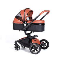 Poussette Bébé de Luxe Système de Voyage en Gros à Bas Prix 3 en 1 avec Nacelle et Siège Auto