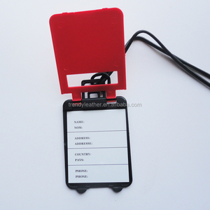 Custom <strong>Suitcase</strong> Shape Plastic Luggage <strong>Tag</strong> With Printing logo - Product Image 2
